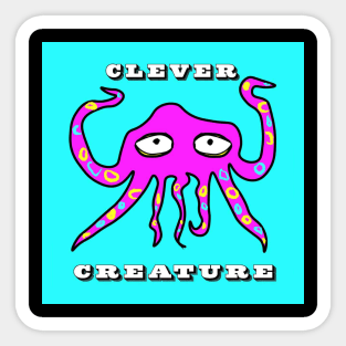 Clever Creature with Jason Gots Sticker